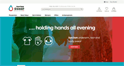Desktop Screenshot of byebye-sweat.com